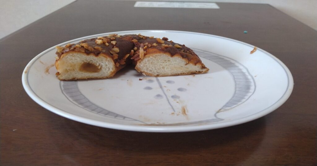 ドーナツの半分